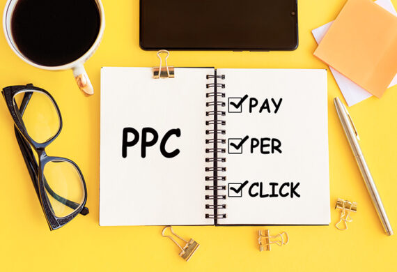PPC written on a notebook