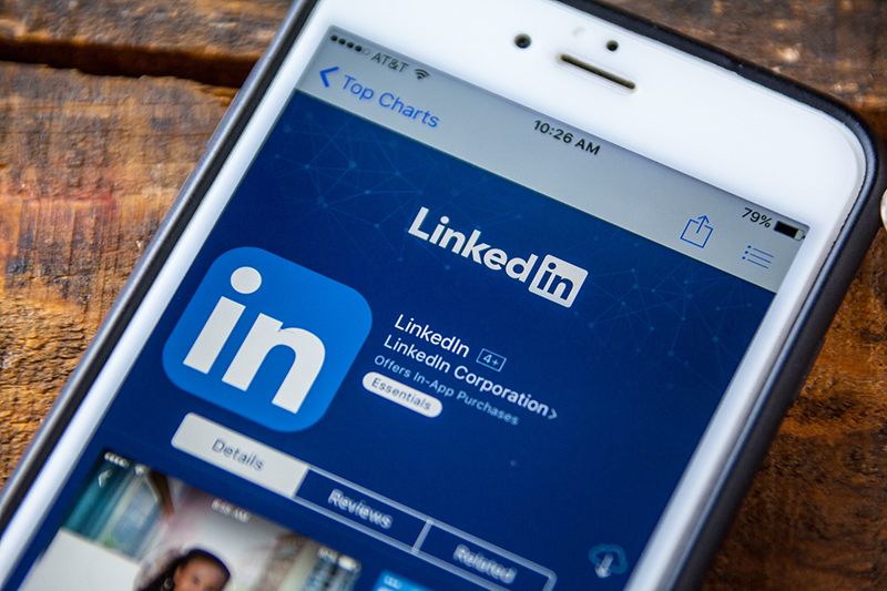 LinkedIn iPhone App In The Apple App Store For Download.