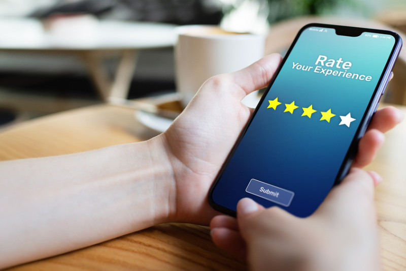 Rate your experience customer satisfaction reviews
