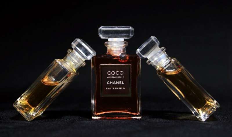 Chanel perfume bottles