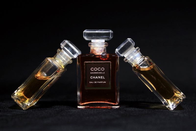 Chanel perfume bottles