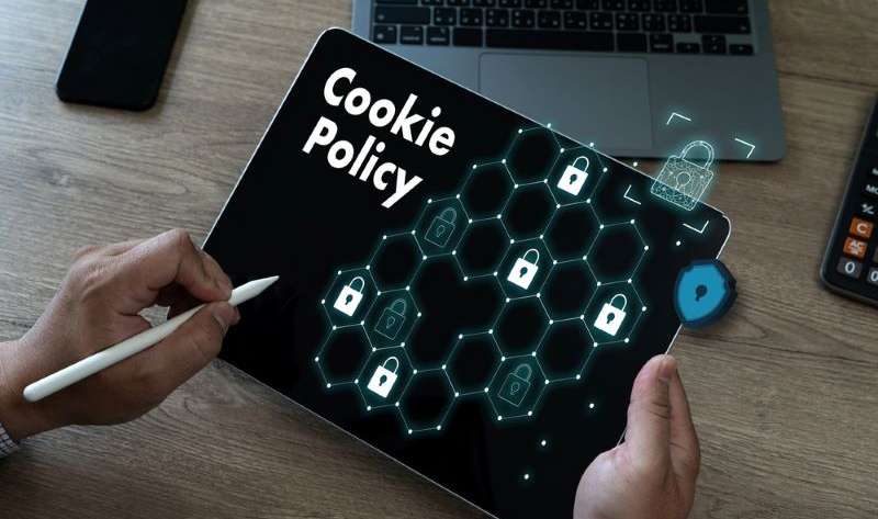 Cookie policy concept