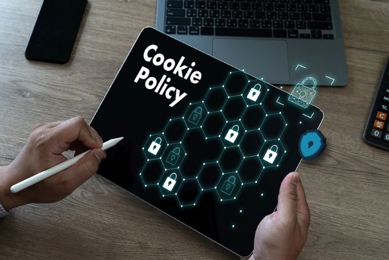 Cookie policy concept